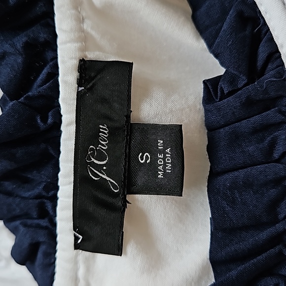 J Crew sleeveless eyelet‎ peplum blouse size small - Picture 14 of 16